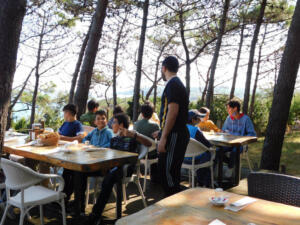 Camp for the young boys in nature included some lectures with Dr Amin Sheikh about self confidence and how to be an influential individual in the society.