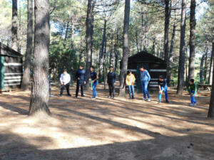 Camp for the young boys in nature included some lectures with Dr Amin Sheikh about self confidence and how to be an influential individual in the society.