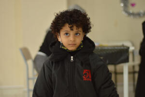 providing the kids in winter time with jackets and some clothes.